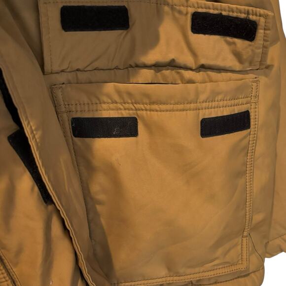 Everlane Renew Puffer Coat Chestnut Brown Tan Mid Length Hooded Jacket Size XL* - Picture 4 of 8